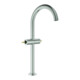 Grohe Zweigriff-Waschtisch-Einlochbatterie Atrio Priv. Coll. 1/2", XL-Size, supersteel-1