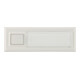 Grothe Bouton d'appel AP simple 32x90x18mm, blanc, éclairé ETA 2132A