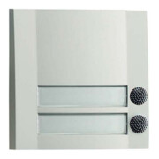 Grothe Bouton d'appel double 90x90x18,5mm, blanc/noir DOMOLUX DUO-1