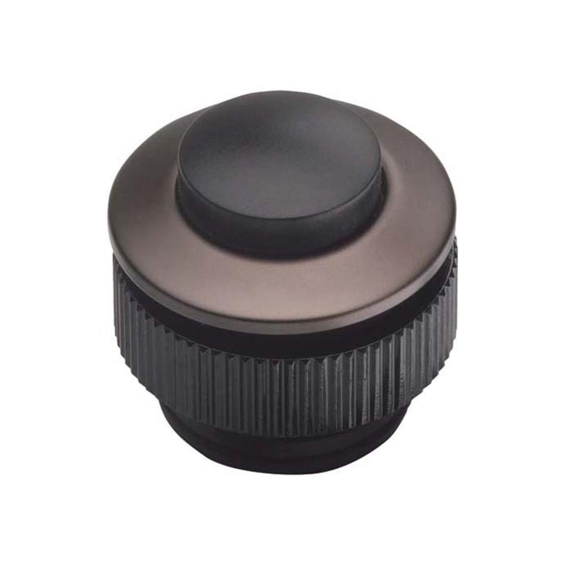 Grothe Bouton d'appel rond 11,5 mm bouton noir, manchon alu PROTACT 420 AL-KS