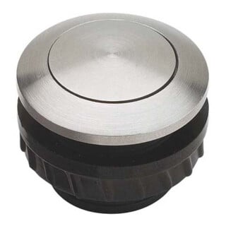 Grothe Bouton d'appel rond 14,5 mm bouton V2A, manchon V2A PROTACT 150 VA