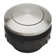 Grothe Bouton d'appel rond 14,5 mm bouton V2A, manchon V2A PROTACT 150 VA-1