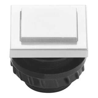 Grothe Bouton de sonnette 13,5x16mm bouton blanc, manchon blanc PROTACT 680 KS