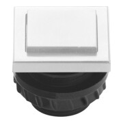 Grothe Bouton de sonnette 13,5x16mm bouton blanc, manchon blanc PROTACT 680 KS-3
