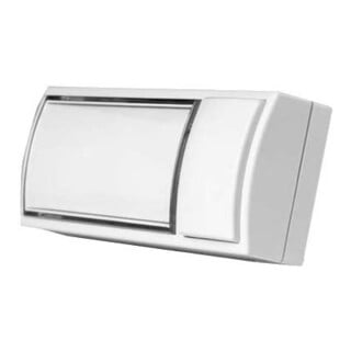 Grothe Bouton de sonnette AP 32x90x18,5mm, blanc MONTILUX 2154