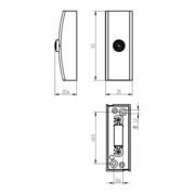 Grothe Bouton de sonnette KKO 2001 WS/WS#64032-4
