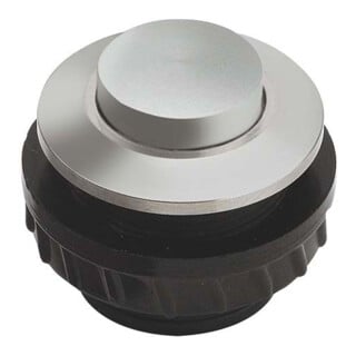 Grothe Bouton de sonnette rond 11,5 mm alu, manchon alu PROTACT 410 AL