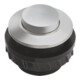 Grothe Bouton de sonnette rond 11,5 mm alu, manchon alu PROTACT 410 AL