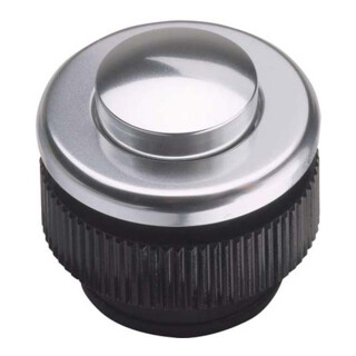 Grothe Bouton de sonnette rond 11,5 mm bouton alu, manchon alu PROTACT 310 AL