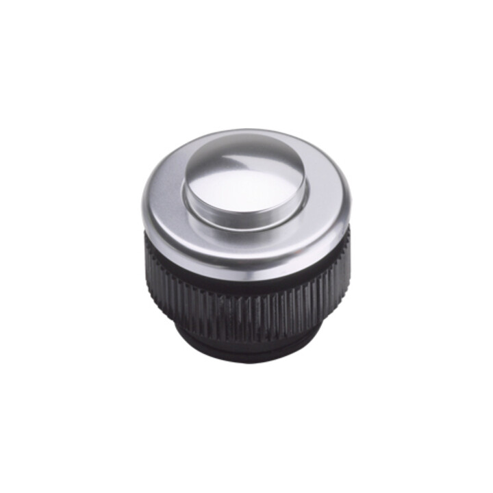 Grothe Bouton de sonnette rond 11,5 mm bouton alu, manchon alu PROTACT 310 AL