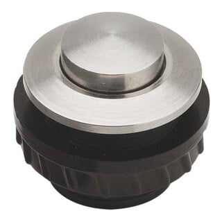 Grothe Bouton de sonnette rond 11,5 mm bouton V2A, manchon V2A PROTACT 450 VA