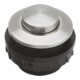 Grothe Bouton de sonnette rond 11,5 mm bouton V2A, manchon V2A PROTACT 450 VA