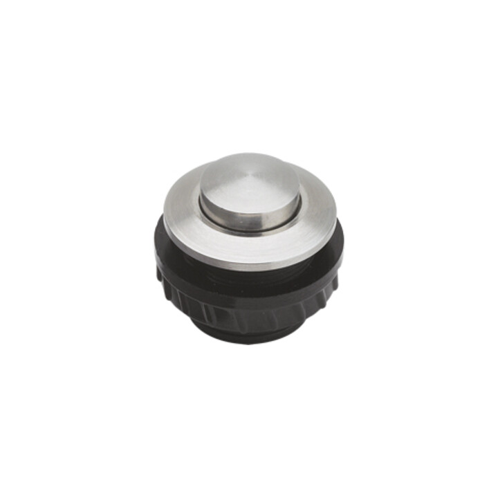 Grothe Bouton de sonnette rond 11,5 mm bouton V2A, manchon V2A PROTACT 450 VA