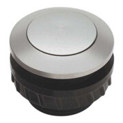 Grothe Bouton de sonnette rond 14,5 mm bouton alu, manchon alu PROTACT 110 AL-1