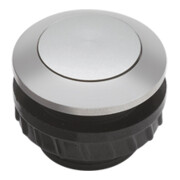 Grothe Bouton de sonnette rond 14,5 mm bouton alu, manchon alu PROTACT 110 AL-3