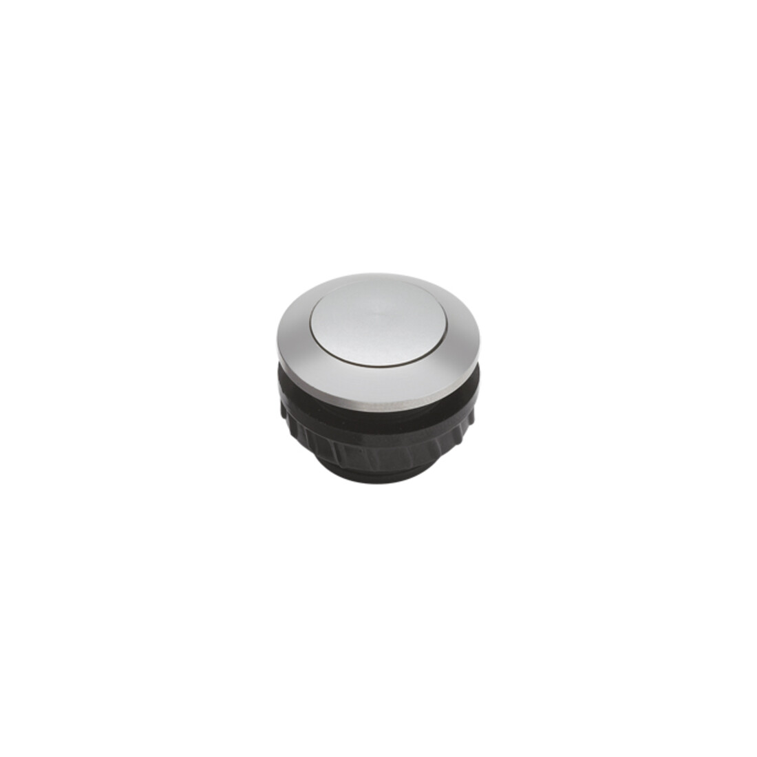 Grothe Bouton de sonnette rond 14,5 mm bouton alu, manchon alu PROTACT 110 AL