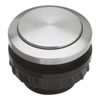 Grothe Bouton de sonnette rond 16,8 mm bouton V2A, manchon V2A PROTACT 550 VA