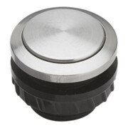Grothe Bouton de sonnette rond 16,8 mm bouton V2A, manchon V2A PROTACT 550 VA-1