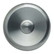 Grothe Bouton de sonnette rond 80 mm, acier inoxydable ETA S 100-1