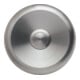 Grothe Bouton de sonnette rond 80 mm, acier inoxydable ETA S 100