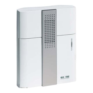 Grothe Carillon électronique Batt.4x1,5V, blanc/argent CROMA 50