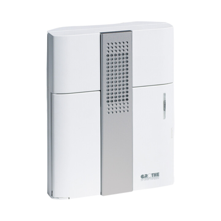 Grothe Carillon électronique Batt.4x1,5V, blanc/argent CROMA 50
