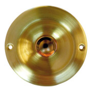 Grothe Coupelle de contact ronde MS brossée, encastrée KS 2070 MS-GL-1