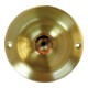 Grothe Coupelle de contact ronde MS brossée, encastrée KS 2070 MS-GL