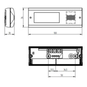 Grothe Émetteur sans fil ws avec 2 piles 1,5 V MISTRAL SE 03.1-5