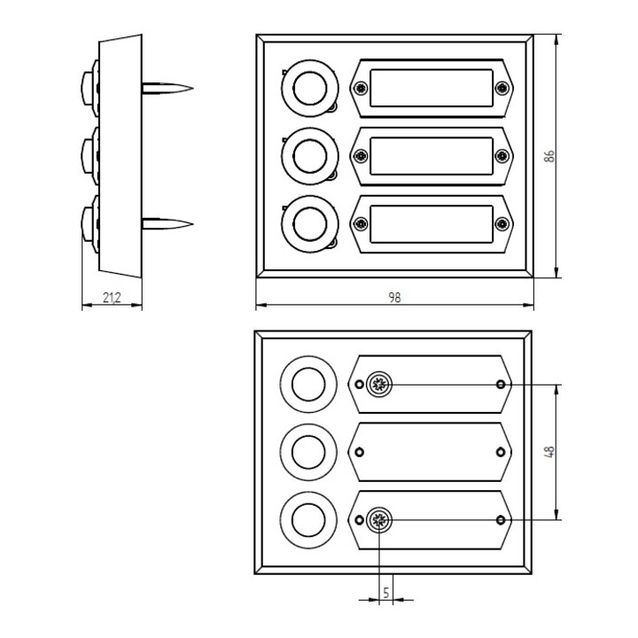 Grothe Etagenplatte ETA 503 GA