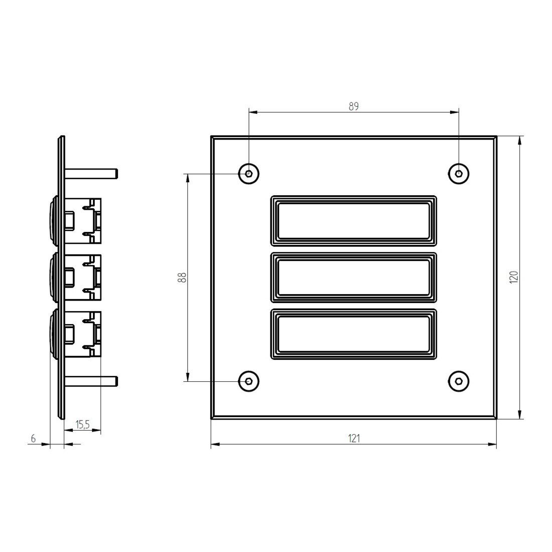 Grothe Etagenplatte ETA 803 EV1