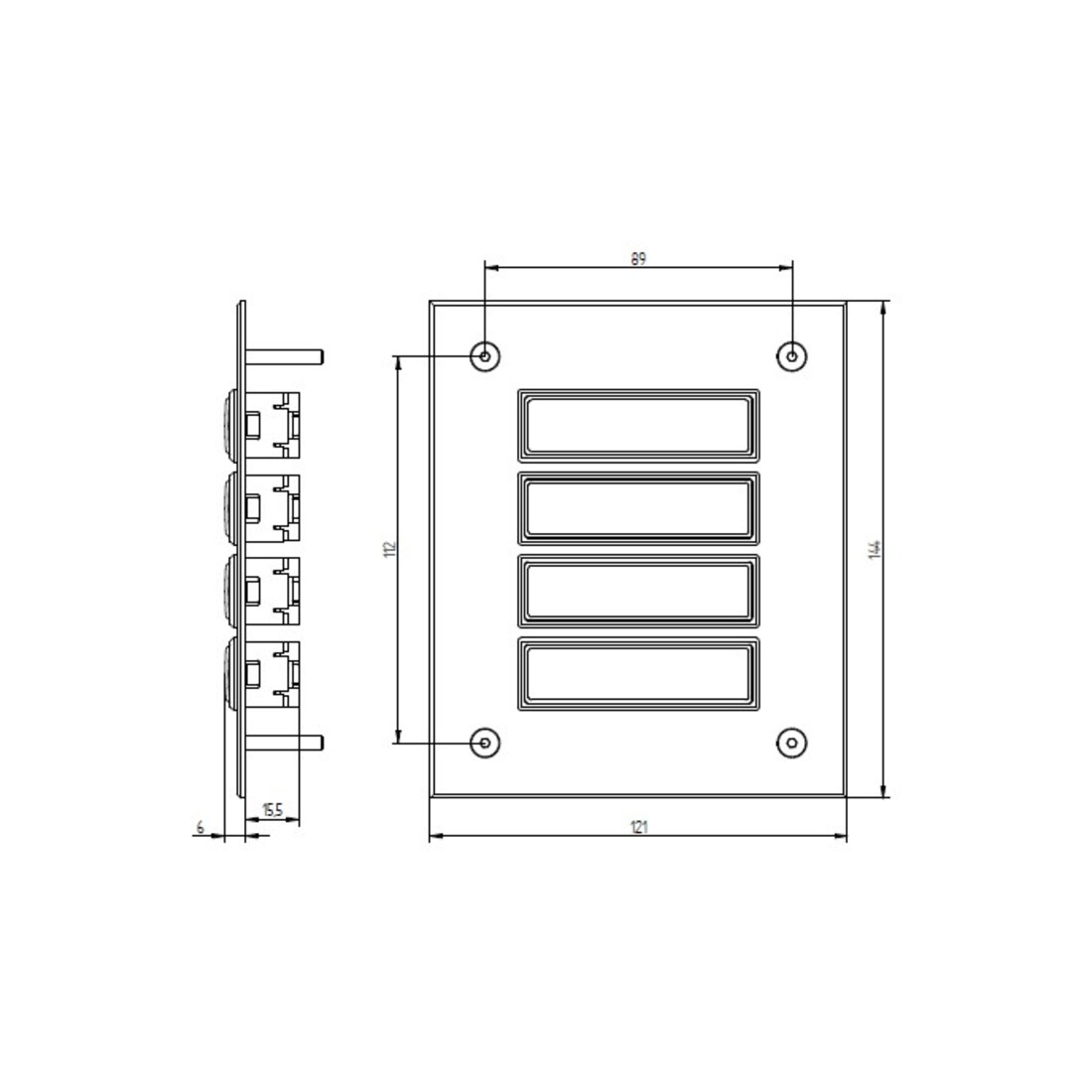 Grothe Etagenplatte ETA 804 EV1