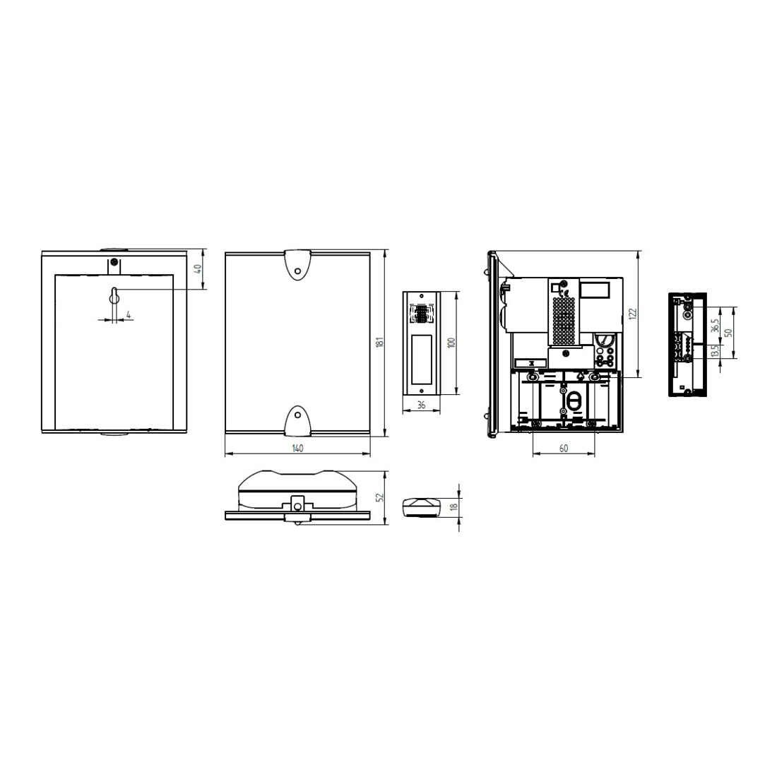 Grothe Funkgong-Set MISTRAL 600