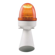 Grothe Klaxon combiné orange HUPE WL 6301 240V AC-1