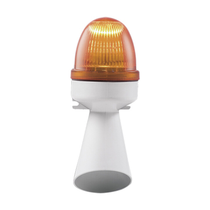 Grothe Klaxon combiné orange HUPE WL 6301 240V AC