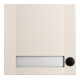 Grothe Klingeltaster 1fach 90x90x18,5mm, ws/sw DOMOLUX