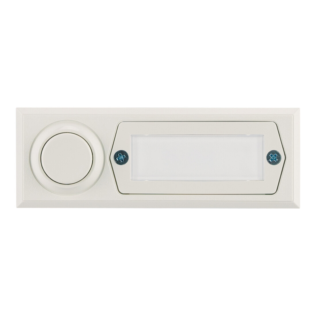 Grothe Klingeltaster AP 1fach 32x90x18mm, ws ETA 2121A