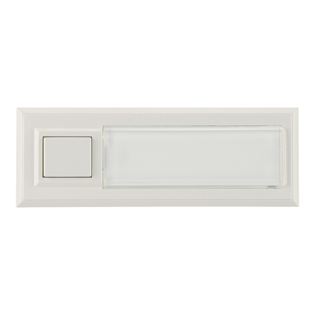 Grothe Klingeltaster AP 1fach 32x90x18mm,ws,o.bel. ETA 2122