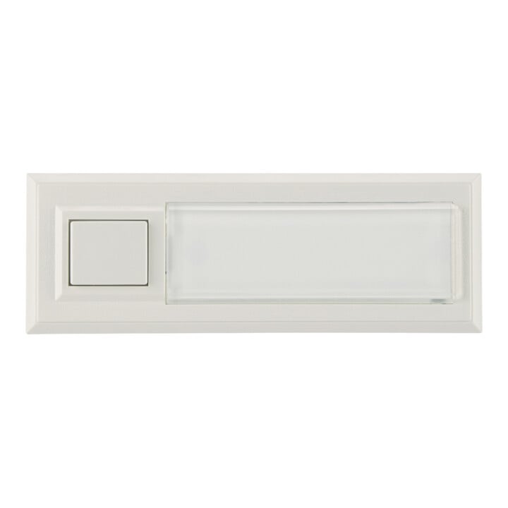 Grothe Klingeltaster AP 1fach 32x90x18mm,ws,o.bel. ETA 2122