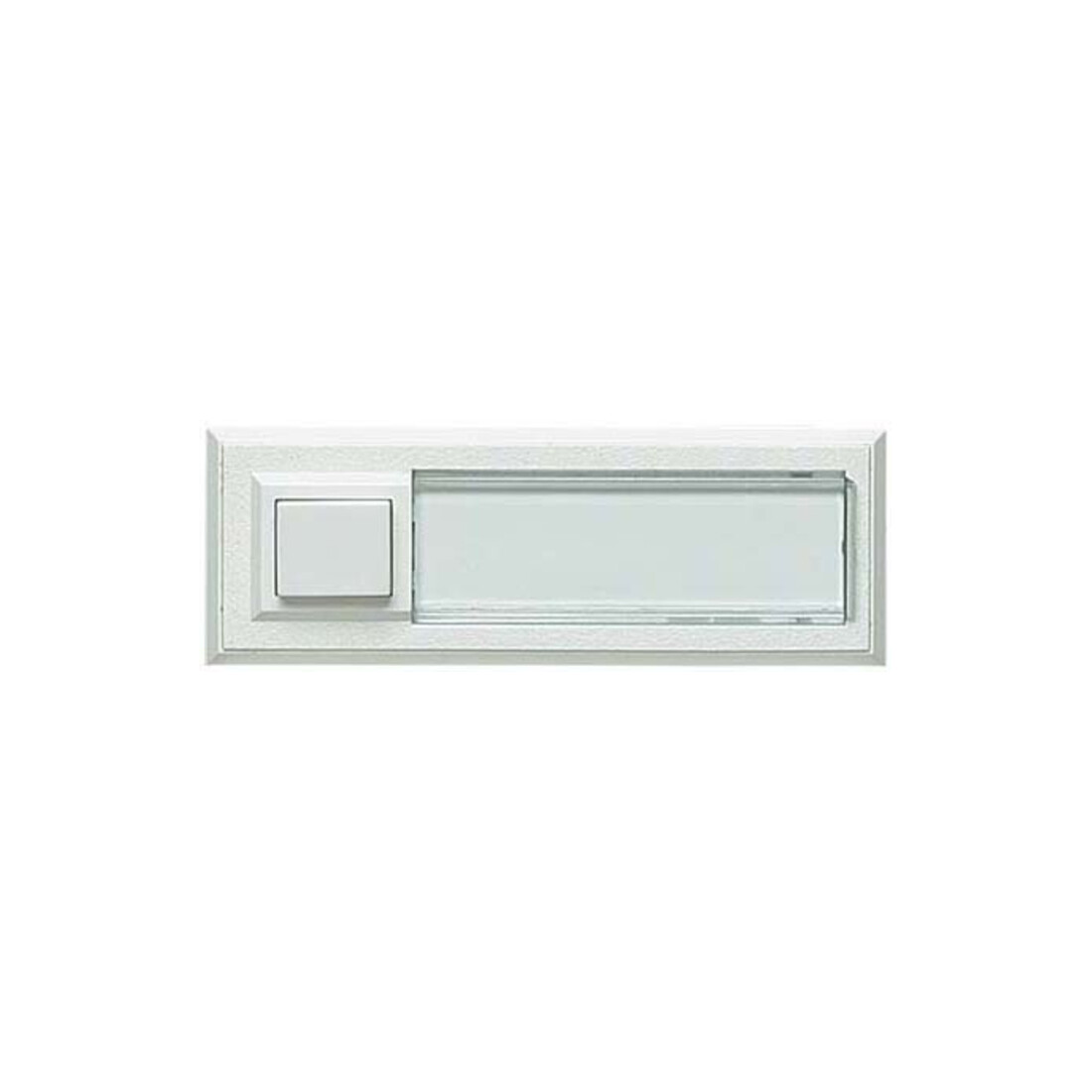 Grothe Klingeltaster AP 1fach 32x90x18mm,ws,o.bel. ETA 2122