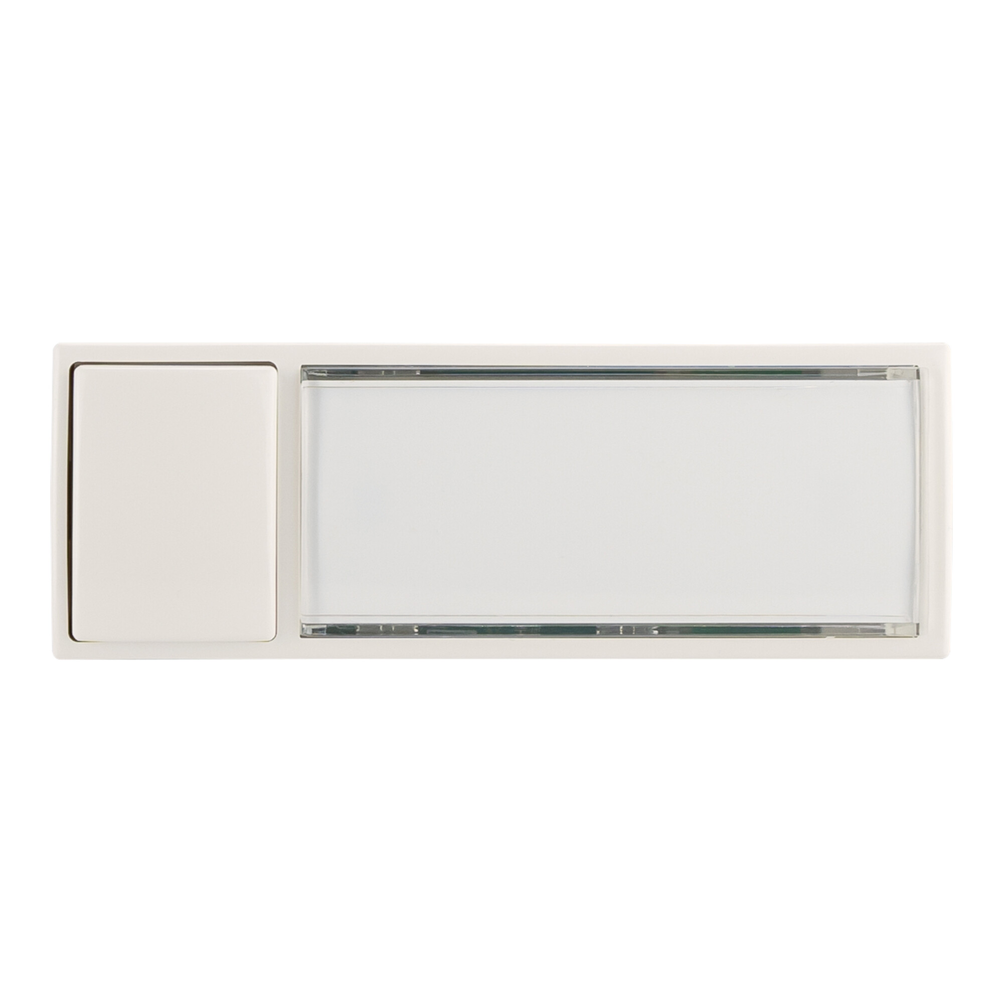 Grothe Klingeltaster AP 32x90x18,5mm, ws MONTILUX 2154