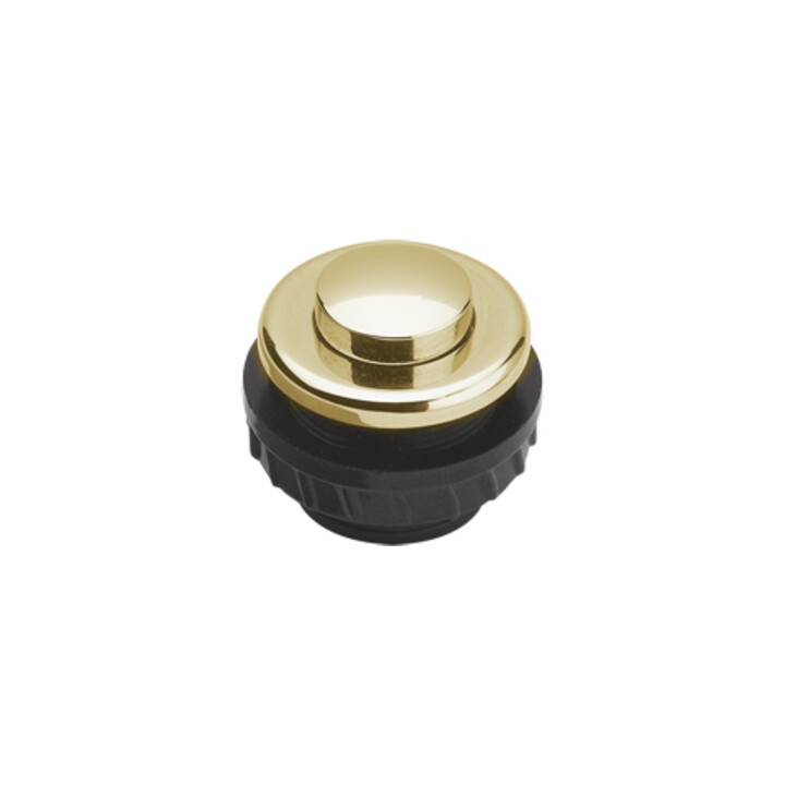 Grothe Klingeltaster rund 11,5mm Kn.MS-go,Hülse MS-go PROTACT 340 GO