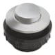 Grothe Klingeltaster rund 11,5mm Knopf alu, Hülse alu PROTACT 410 AL