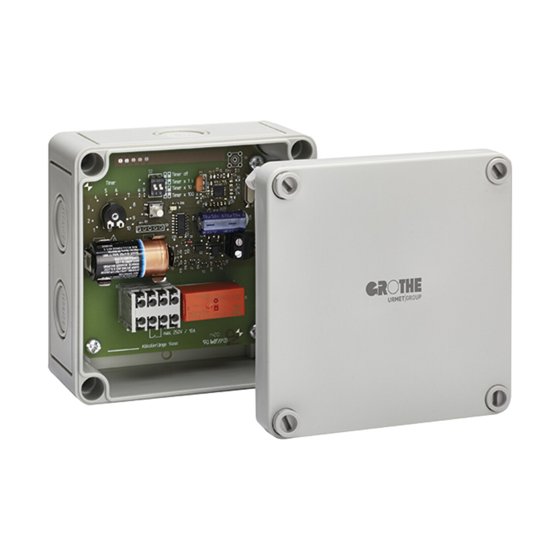 Grothe Mistral Boîtier relais 230V/10A avec batterie/externe RB