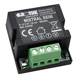 Grothe MISTRAL Émetteur radio encastré RW150m 868,35MHz SE06