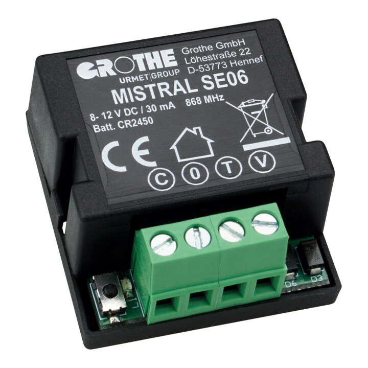 Grothe MISTRAL Émetteur radio encastré RW150m 868,35MHz SE06