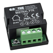 Grothe Relais d’ouverture de porte radio RW150m 868,35MHz MISTRAL FTR-1