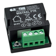 Grothe Relais d’ouverture de porte radio RW150m 868,35MHz MISTRAL FTR-3