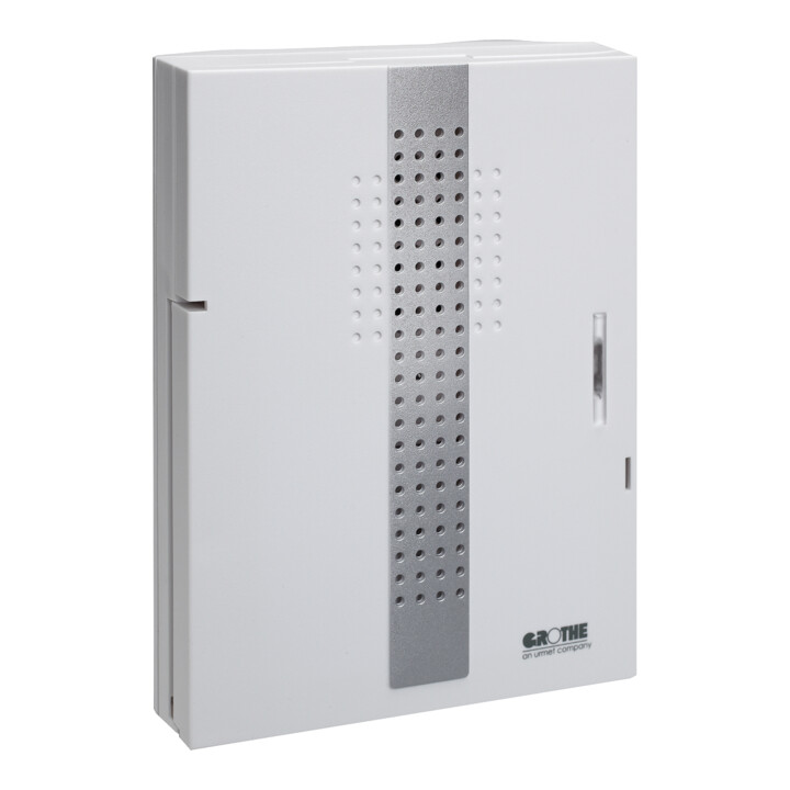 Grothe Sonnette électronique 17 sons, blanc/argent CROMA 230A