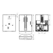 Grothe Sonnette électronique 17 sons, blanc/argent CROMA 230A-4